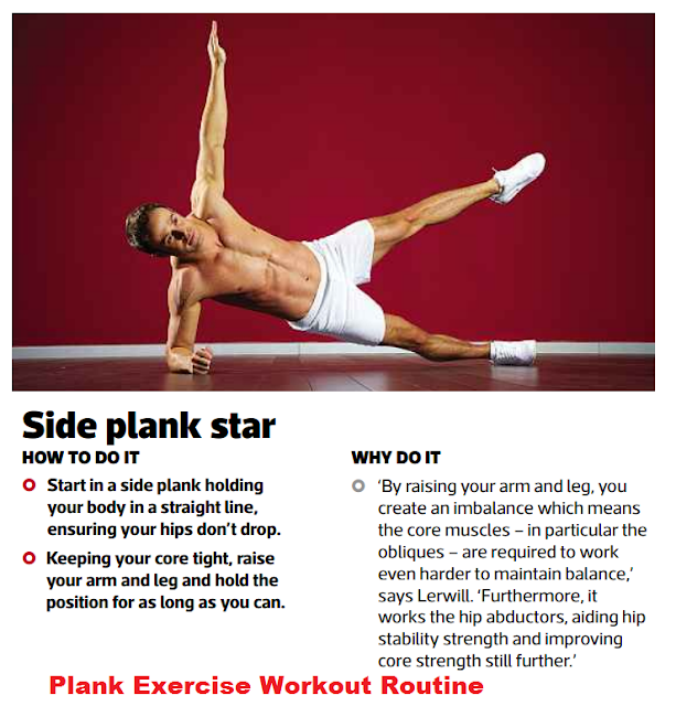 Star plank workout sale