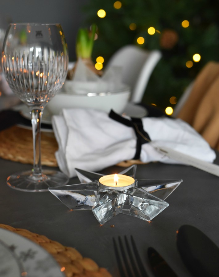 Mesas de Navidad en la cocina