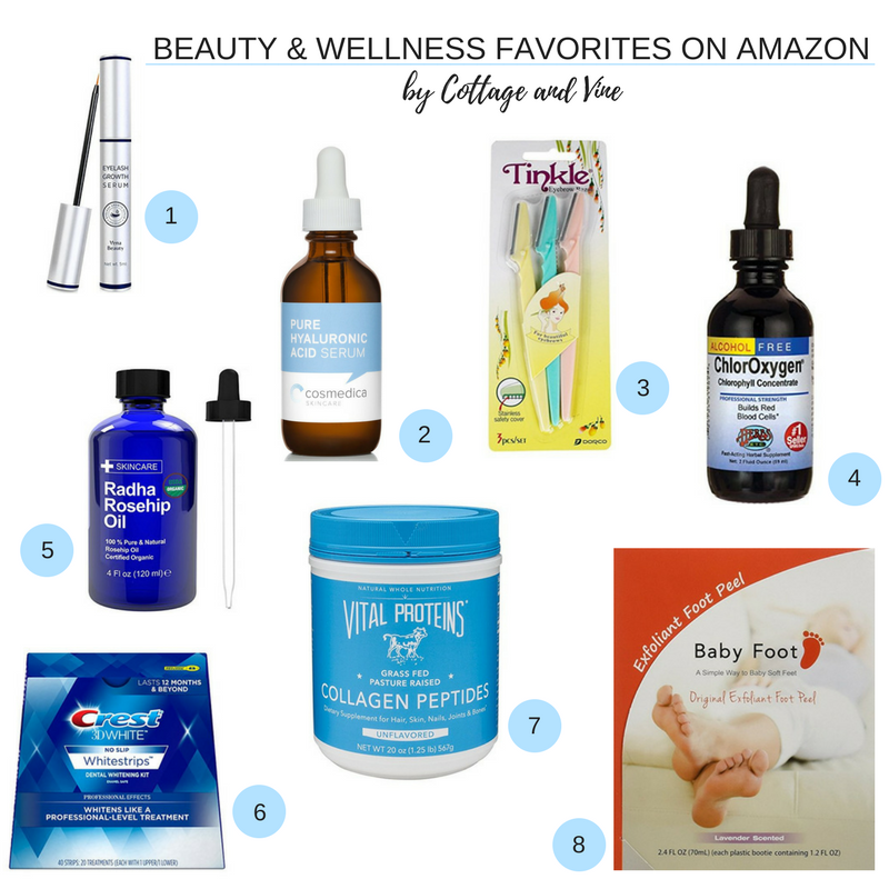 Beauty & Wellness (and anti-aging) Favorites on Amazon