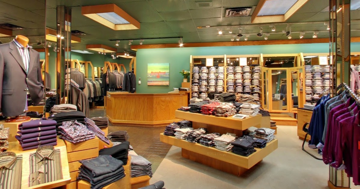 FINNS ON BROADWAY Look inside our men's clothing store.