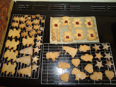 Baked Cookies Ready for the Freezer
