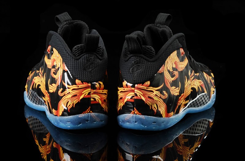 Marsportshop-Replicas sneakers : Nike Air Foamposite One (Glow In The Dark) (The carbon fiber