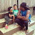 Very Cute! Paul Okoye Chats With His Son And Peter's Daughter