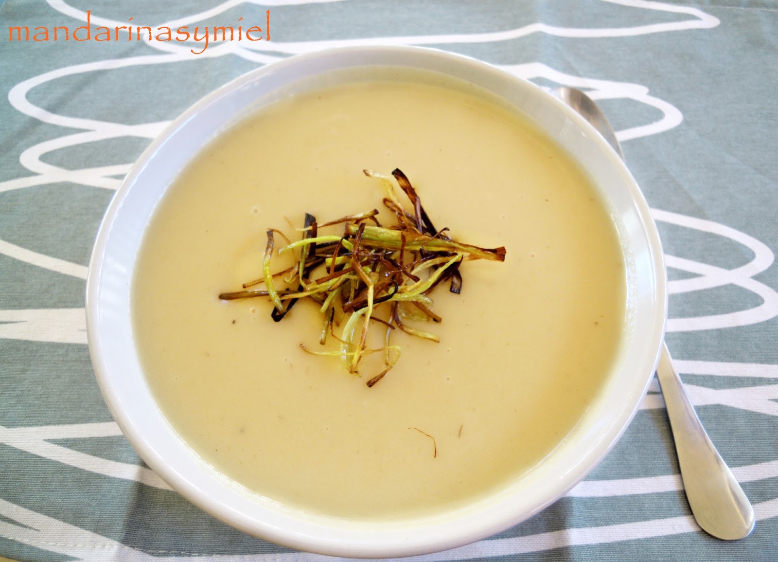 Crema Parmentier Mandarinas y miel