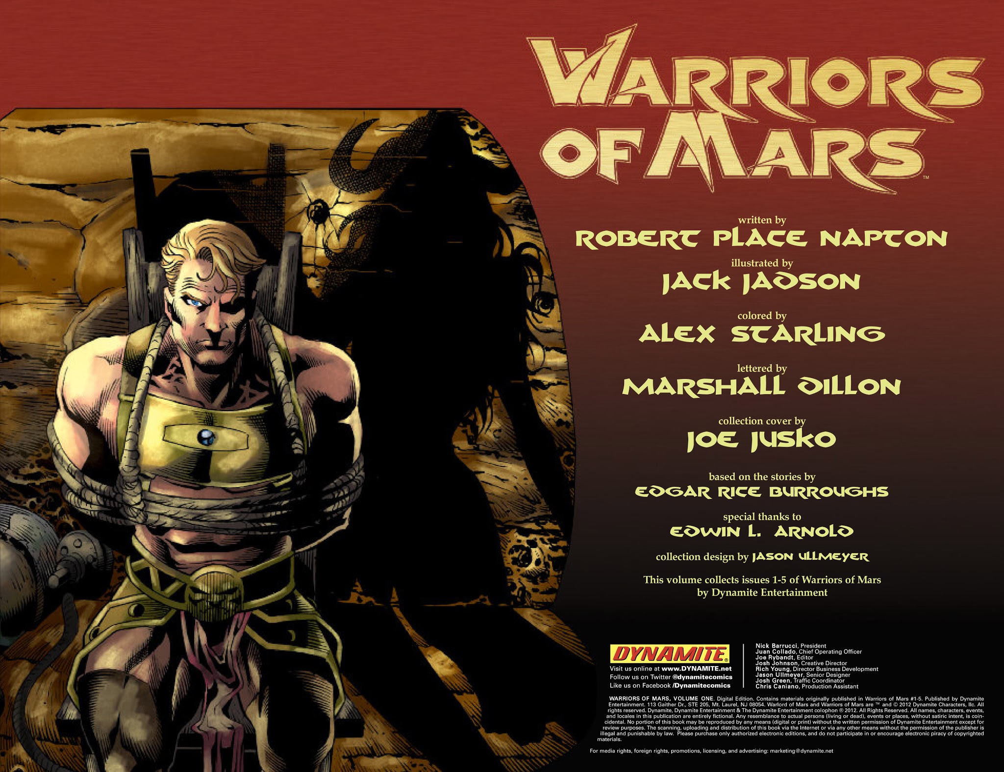 Read online Warriors of Mars comic -  Issue # TPB - 3
