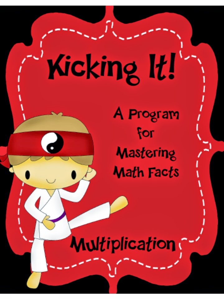 Elementary School Garden: Ninja Multiplication Fact Fun - Kicking it