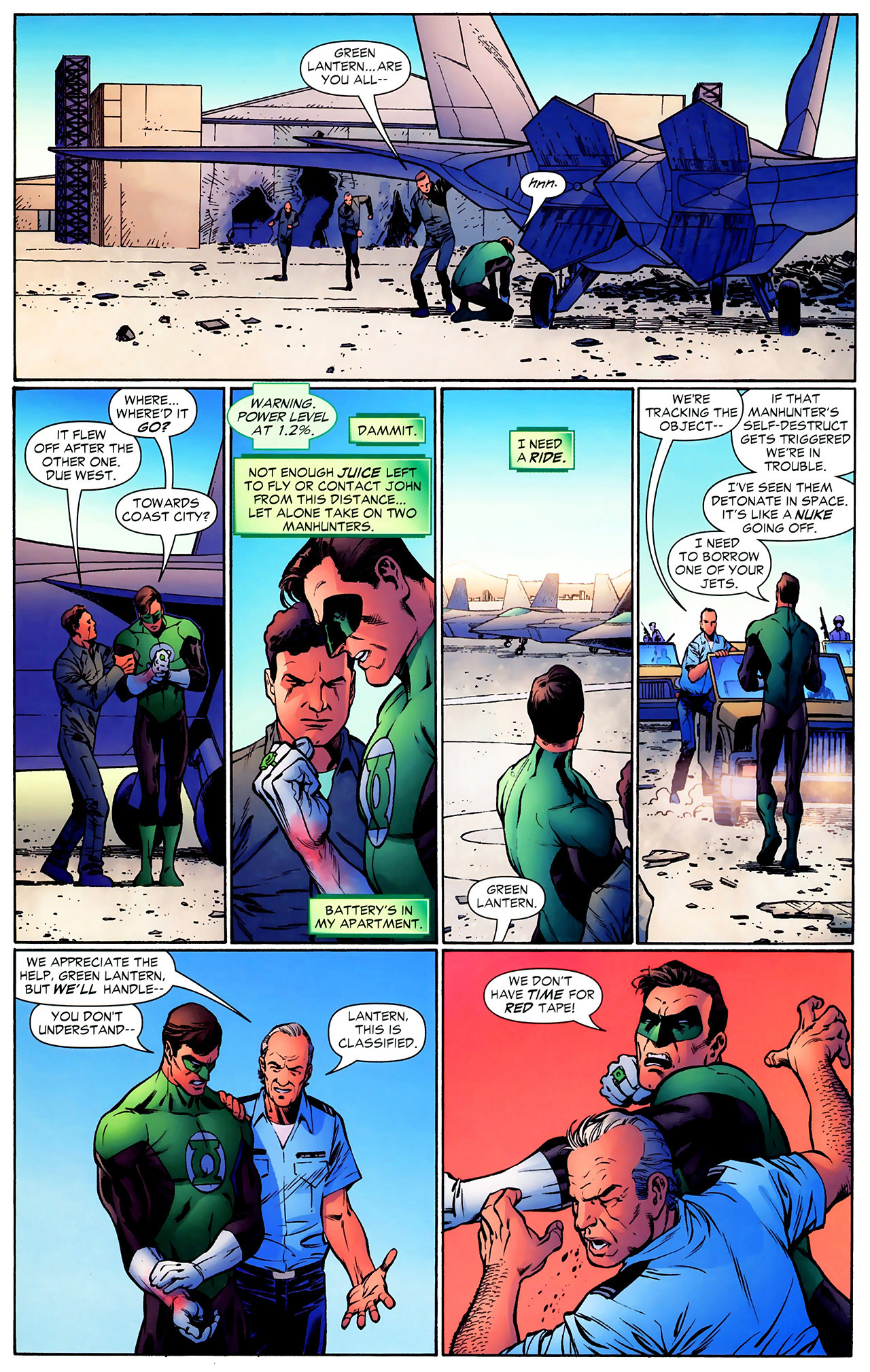 Read online Green Lantern (2005) comic -  Issue #3 - 6
