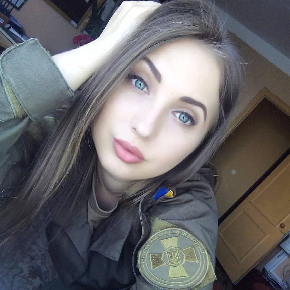 Military Girl Selfie Military Girl Selfie