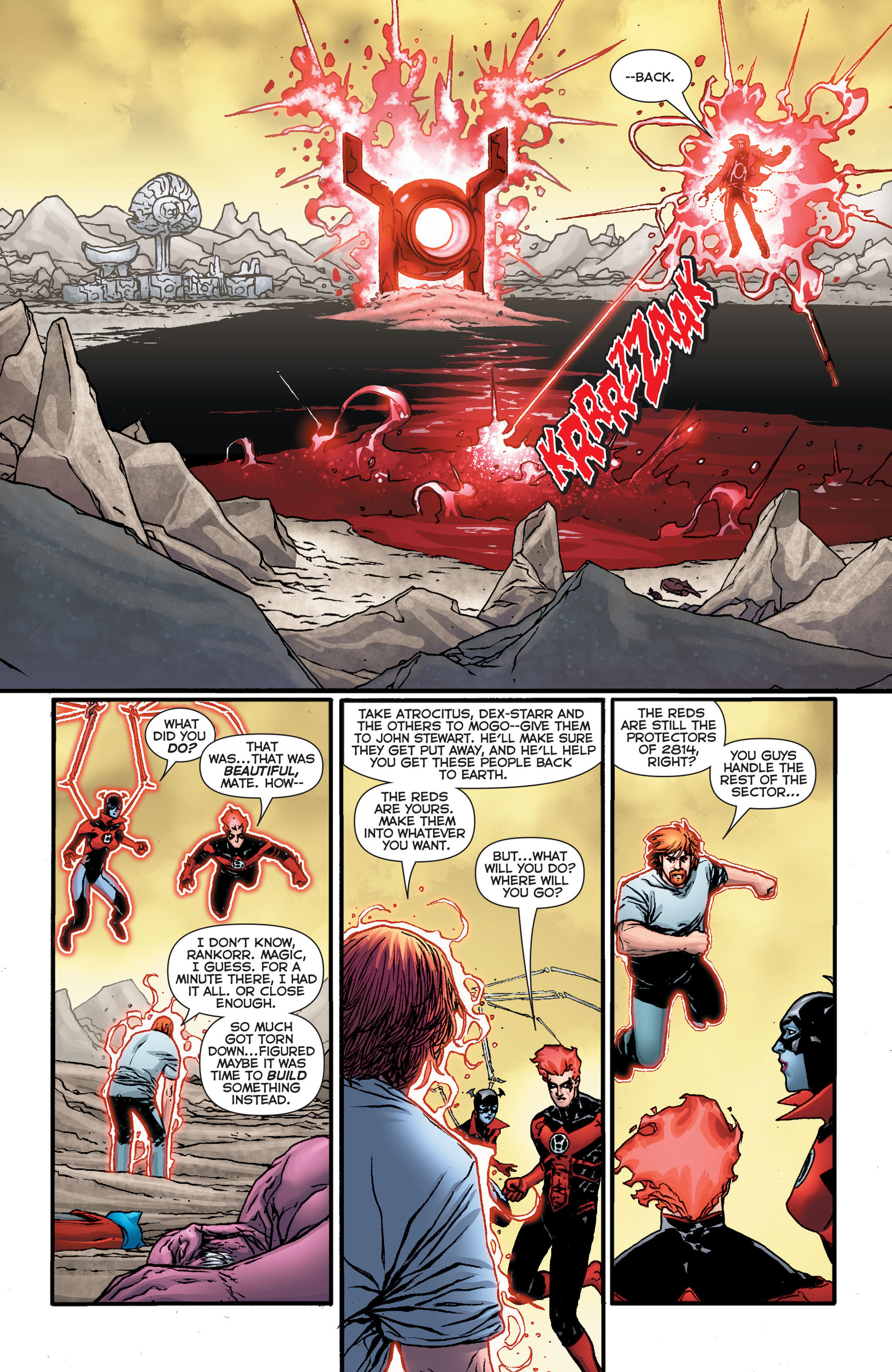 Read online Red Lanterns comic -  Issue #34 - 19