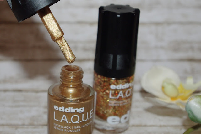 [Beauty] edding L.A.Q.U.E. heavy M.E.T.A.L.S. full metal G.O.L.D. - galactic gold & naughty nuggets