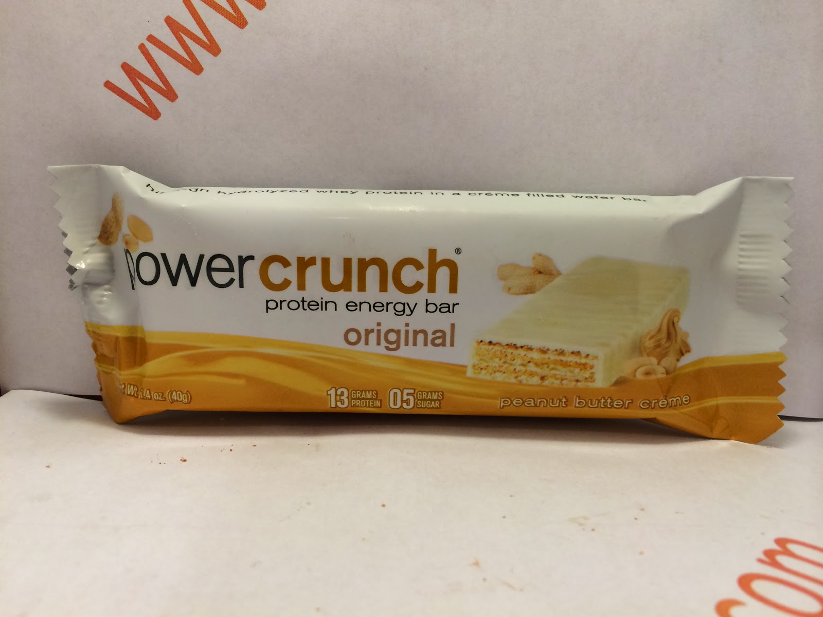 Crazy Food Dude Review Power Crunch Original Peanut Butter Creme