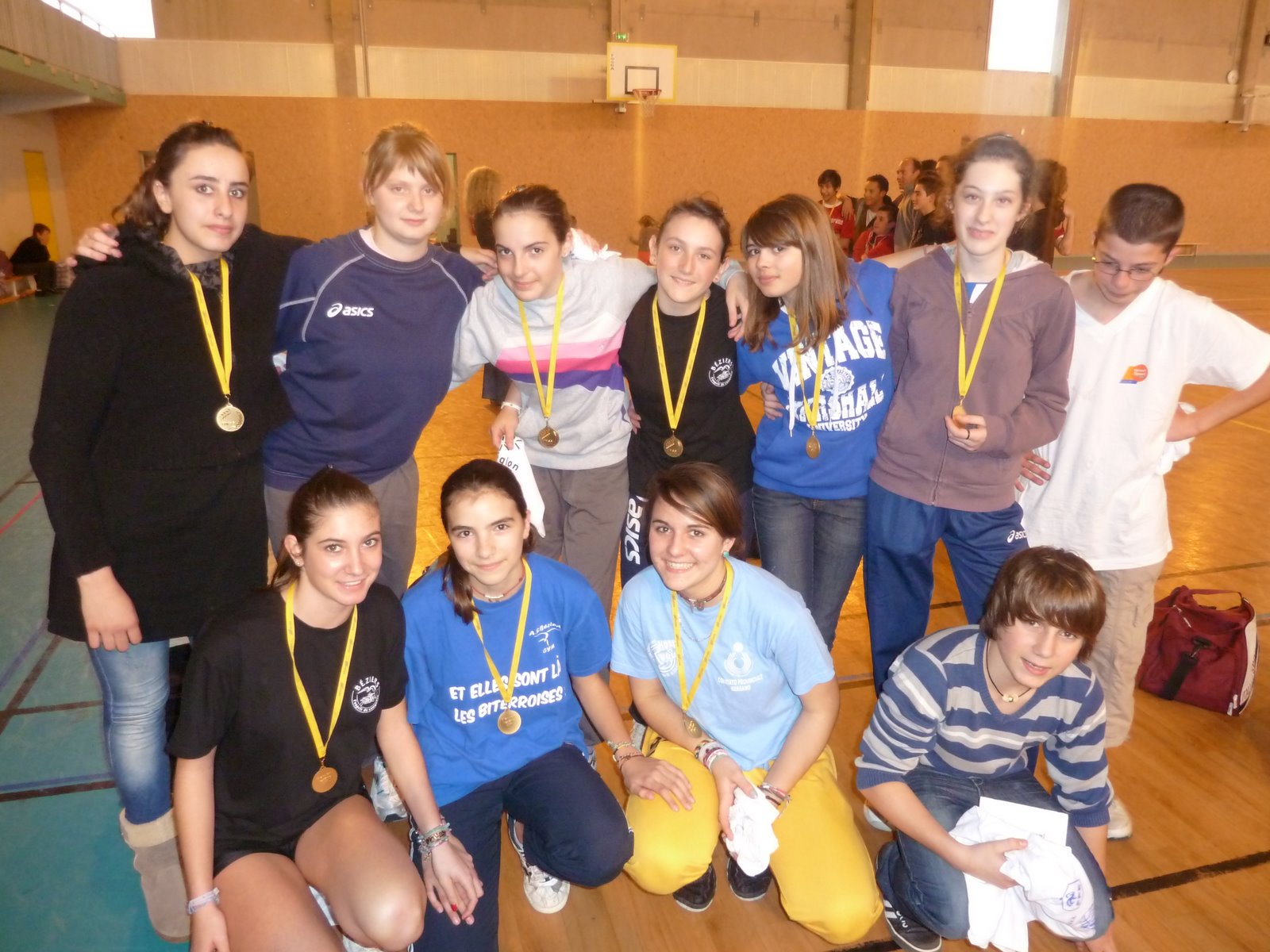 Clg Lucie Aubrac  VolleyBall  Championnat de France UNSS 2012