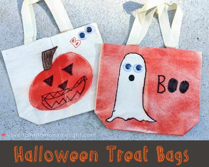 Halloween Treat Bags | iloveitallwithmonikawright.com