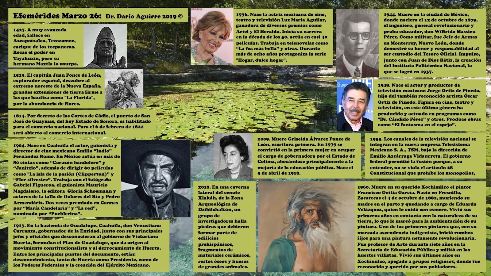 El Maestro Efemerides Mexicanas Marzo 26