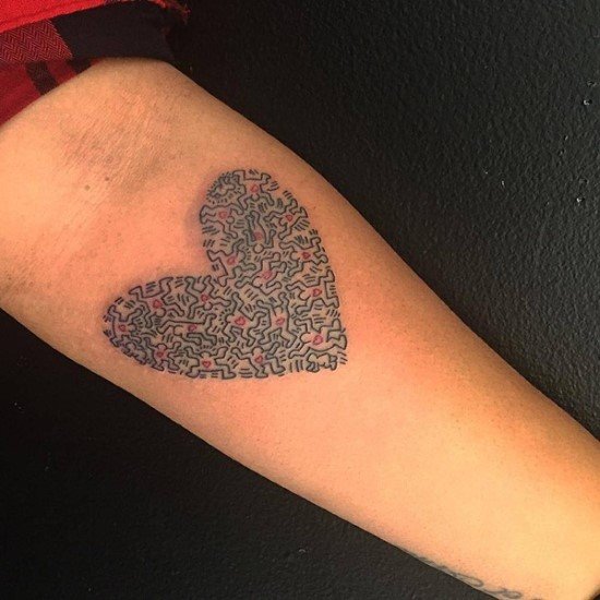 Tatuagens de coração Tatuagens de coração