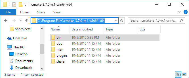 cmake windows 10 64bit cmake windows 10 64bit