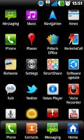 ''Print screen'' da tela do LG Optimus
