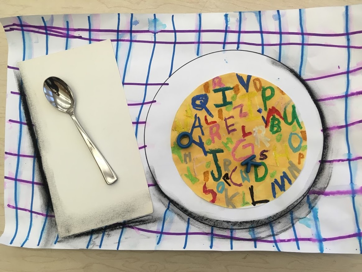 Mini Matisse: Alphabet Soup