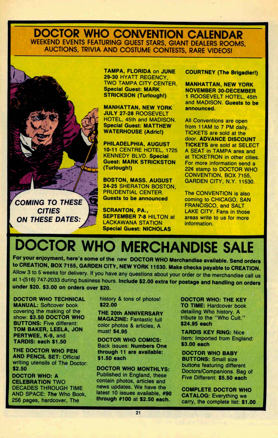 Read online Doctor Who (1984) comic -  Issue #14 - 23