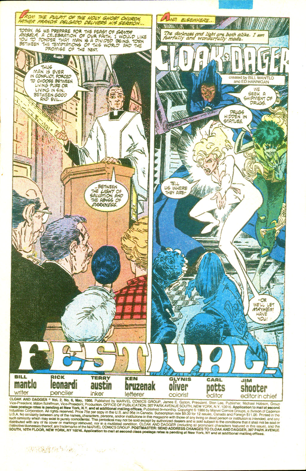 Read online Cloak and Dagger (1985) comic -  Issue #6 - 2