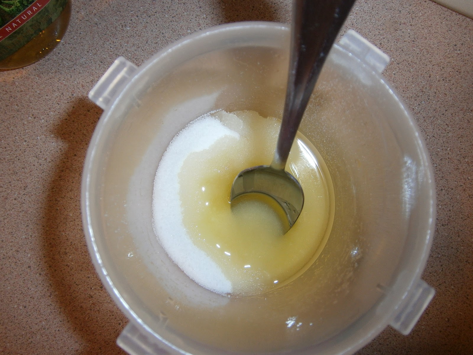 Goin' Domestic Sugar Scrub for Keratosis Pilaris (or just for softer