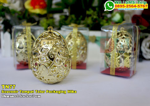 Souvenir Tempat Telur Packaging Mika