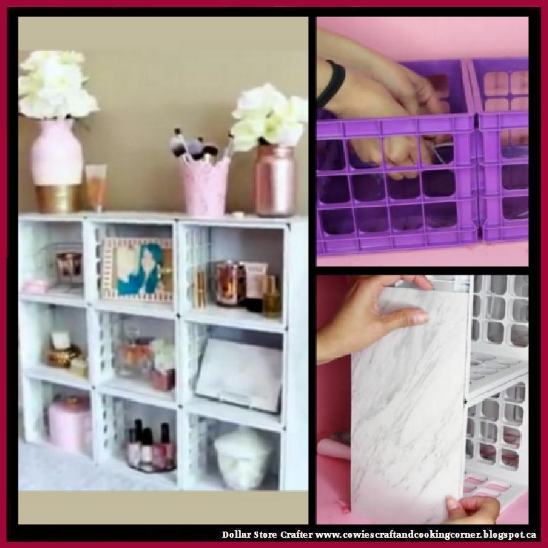 Dollar Store Crafter Turn Dollar Tree Mini Crates And Marble Tiles