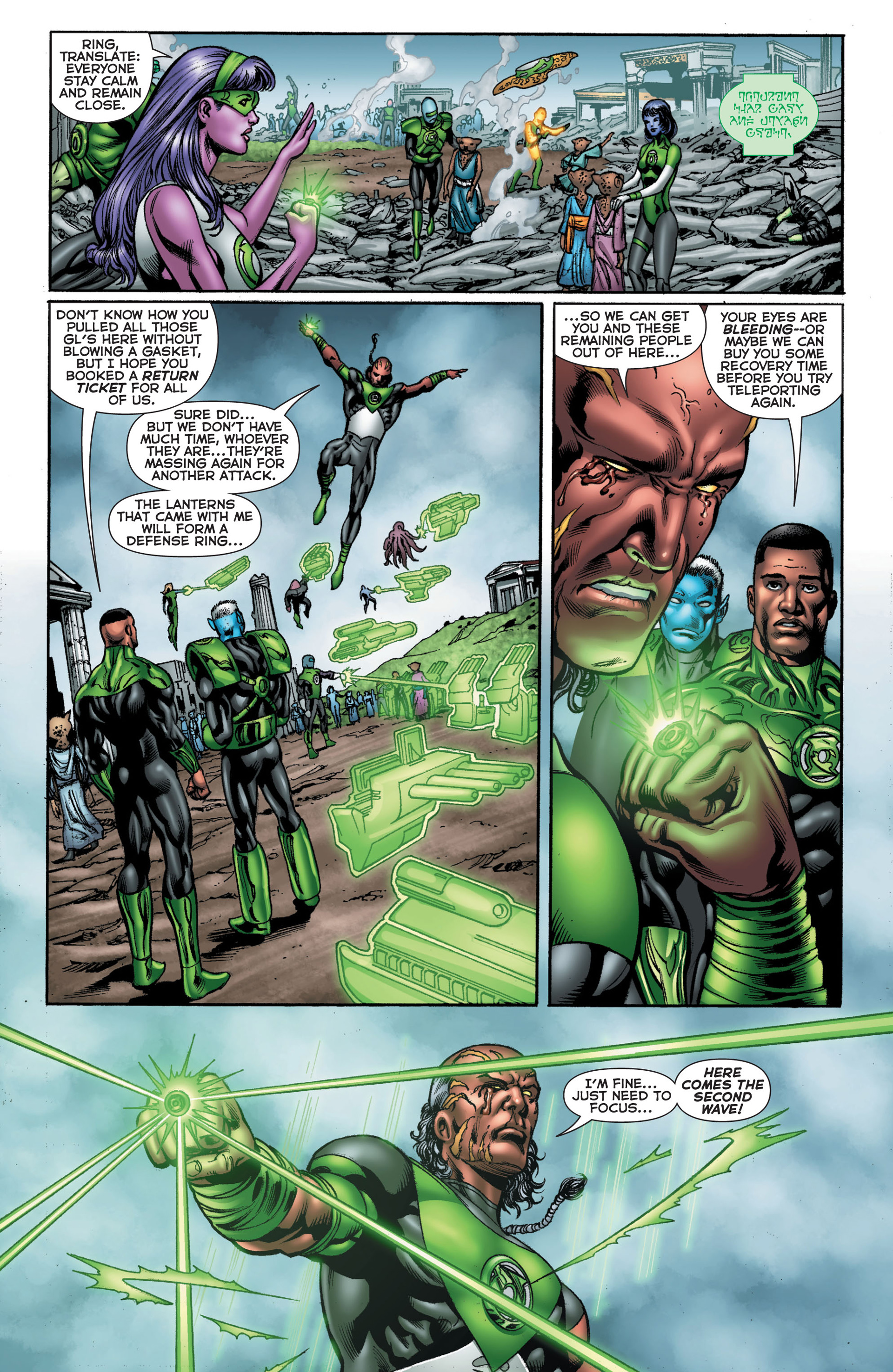 Read online Green Lantern Corps (2011) comic -  Issue #3 - 15