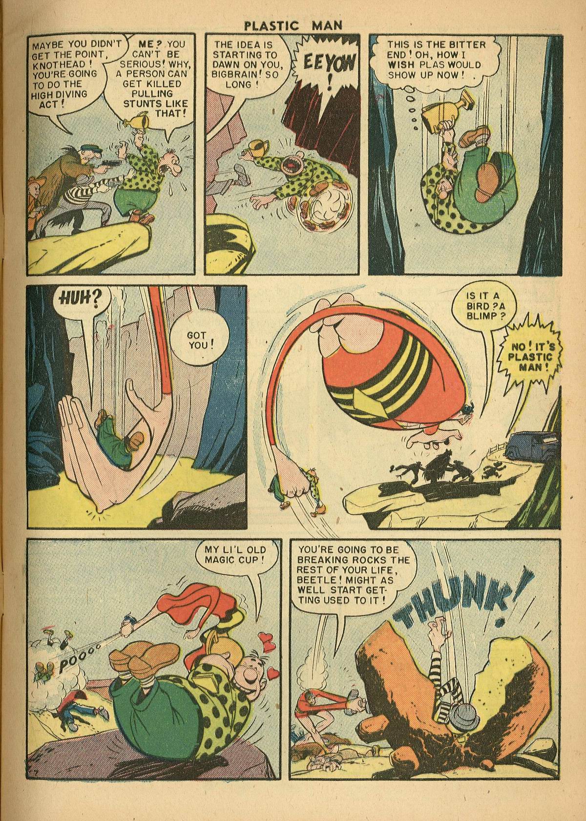 Read online Plastic Man (1943) comic -  Issue #44 - 9