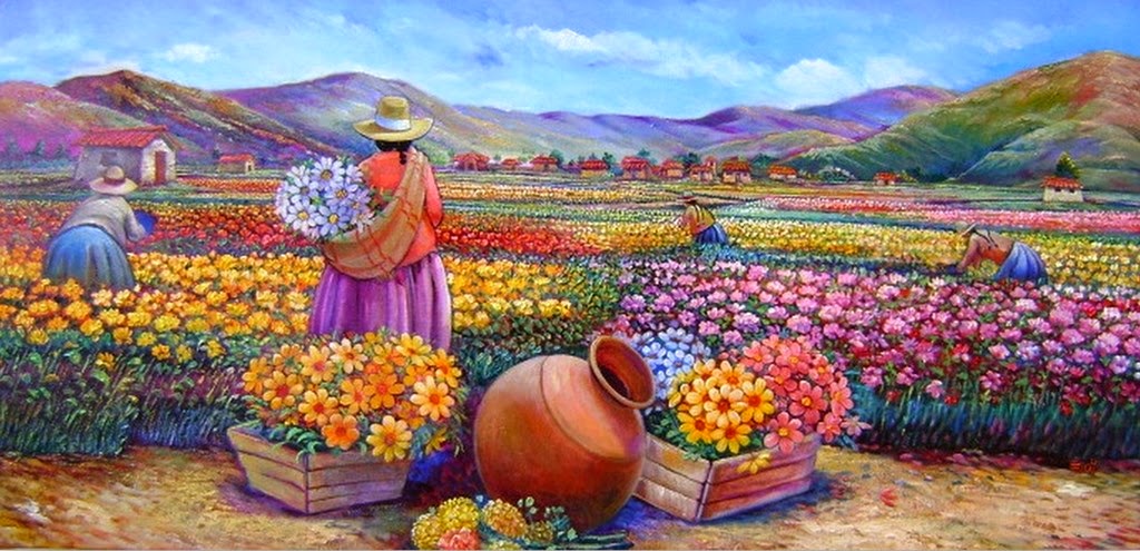 mujeres-peruanas-con-flores-modernas