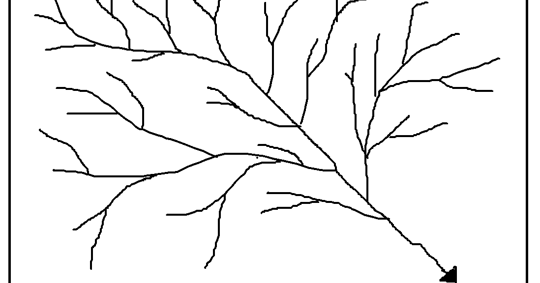 Pola Aliran Sungai Dendritik Terdapat Di Daerah Sungai Aliran