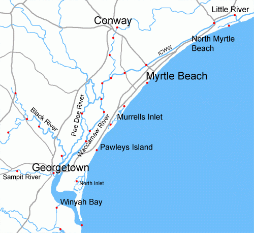 Myrtle Beach in South Carolina Overview Hits All.