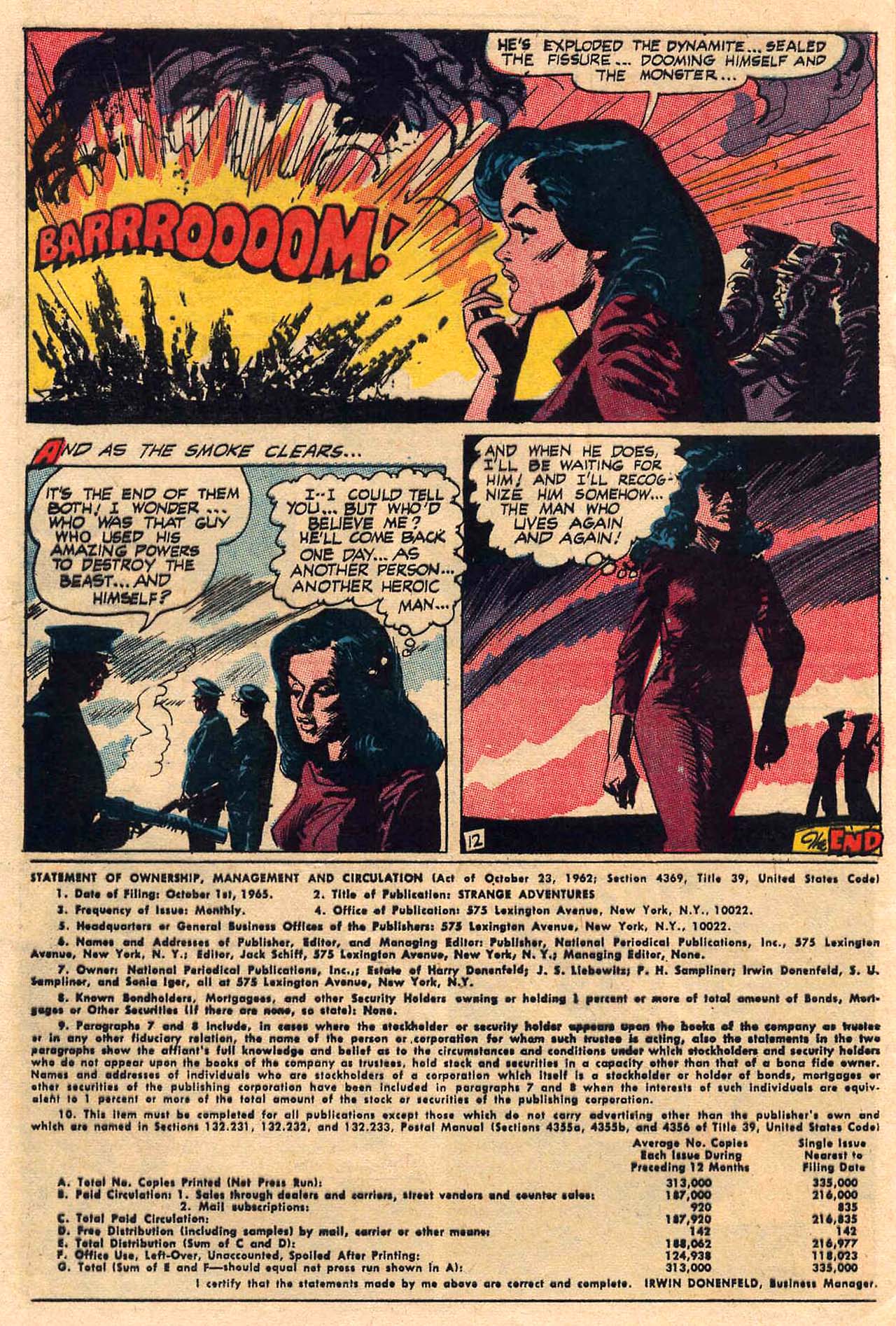 Read online Strange Adventures (1950) comic -  Issue #190 - 34