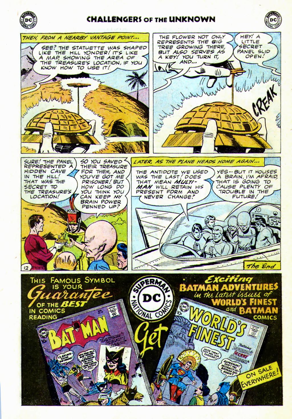 Read online Challengers of the Unknown (1958) comic -  Issue #15 - 14