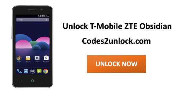Unlock T-Mobile ZTE Obsidian