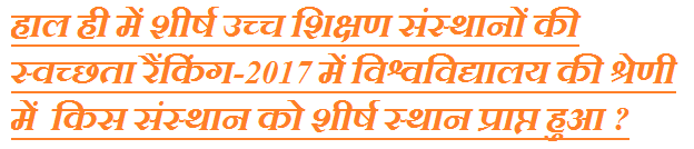 Current Affairs 2017- 2018 in hindi 