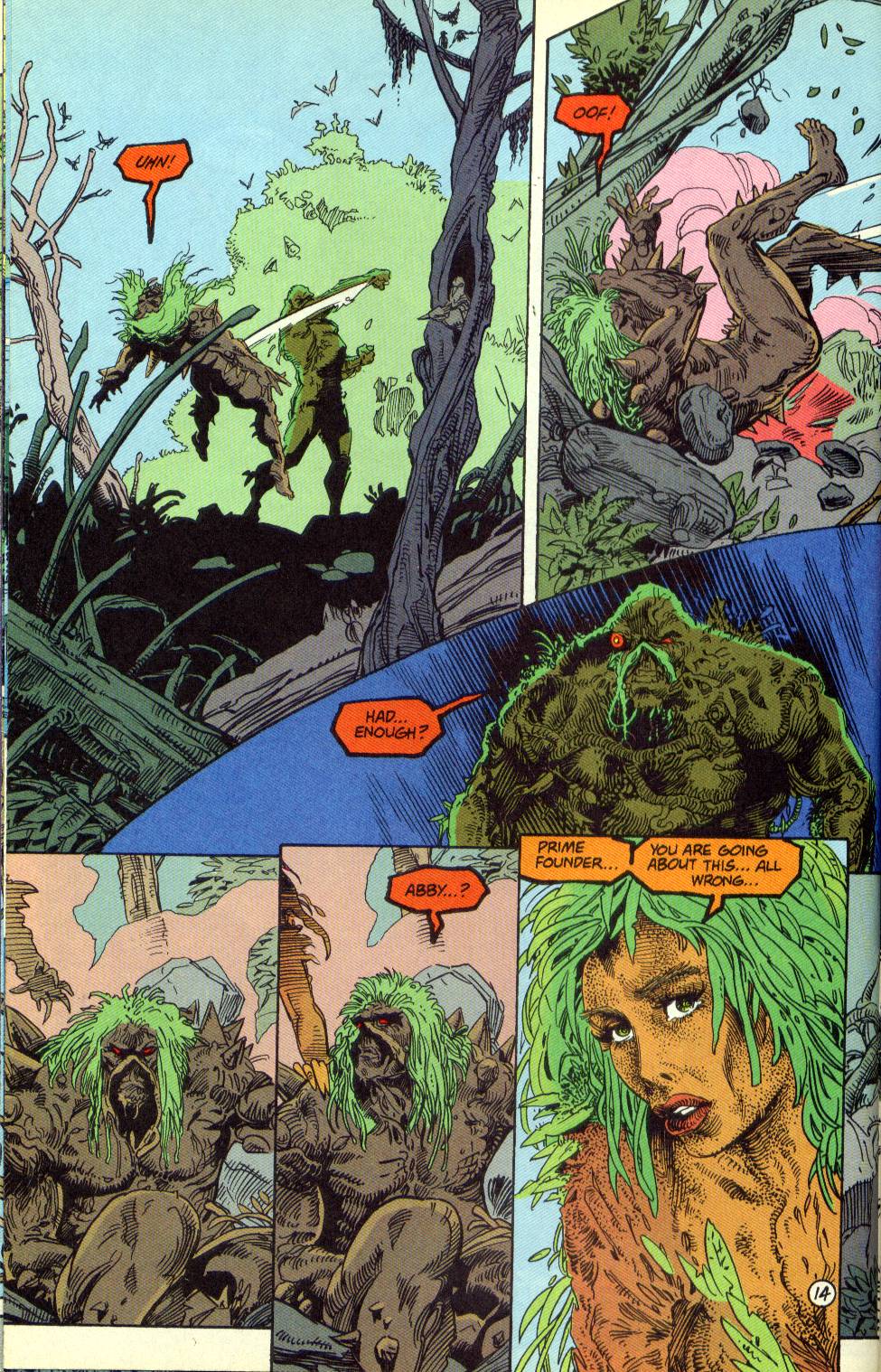 Read online Swamp Thing (1982) comic -  Issue #132 - 15