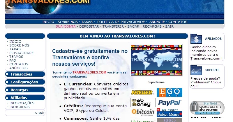 Como depositar dinheiro no paypal Como depositar dinheiro no paypal