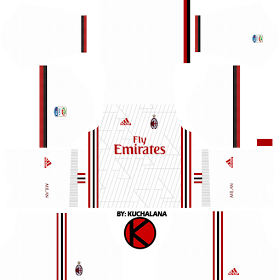 AC Milan Kits 2017/2018 - Dream League Soccer