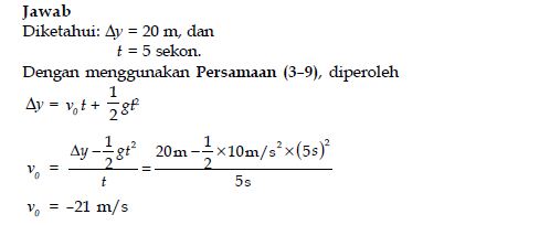 Rumus Dan Contoh Soal Gerak Vertikal Ke Bawah Pada Glbb Materiedukasi Com
