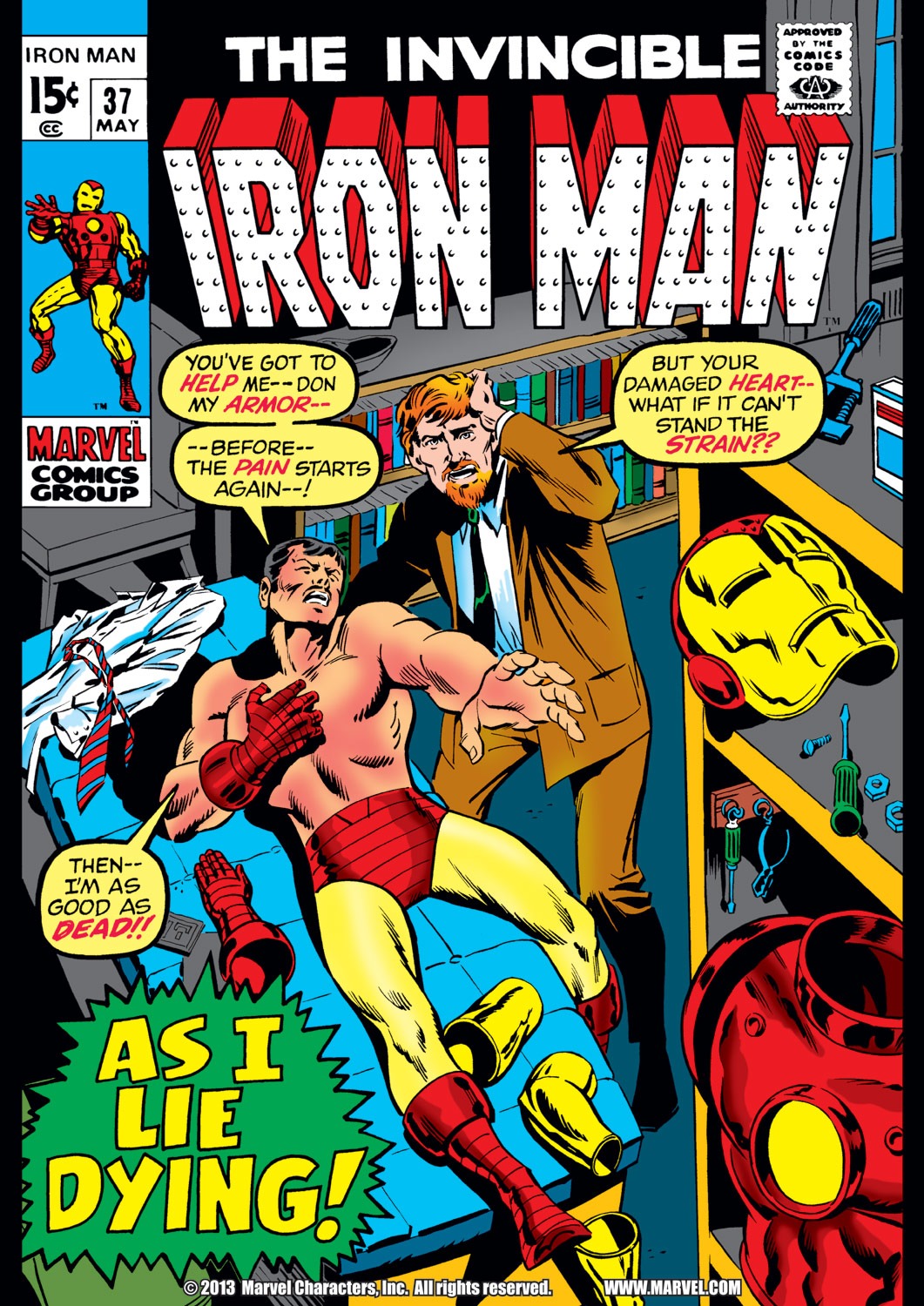 Read online Iron Man (1968) comic -  Issue #37 - 1