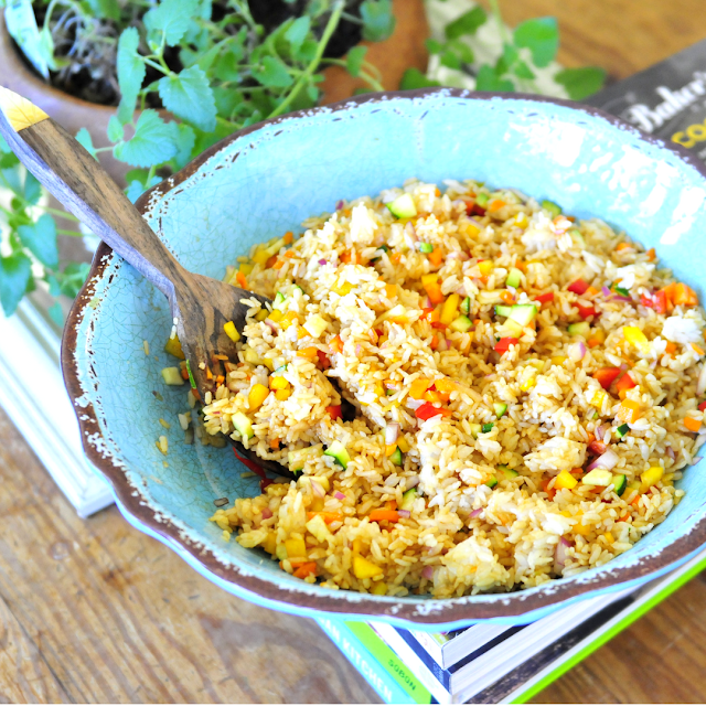 Simply Gourmet: Rainbow Fried Rice #vegan