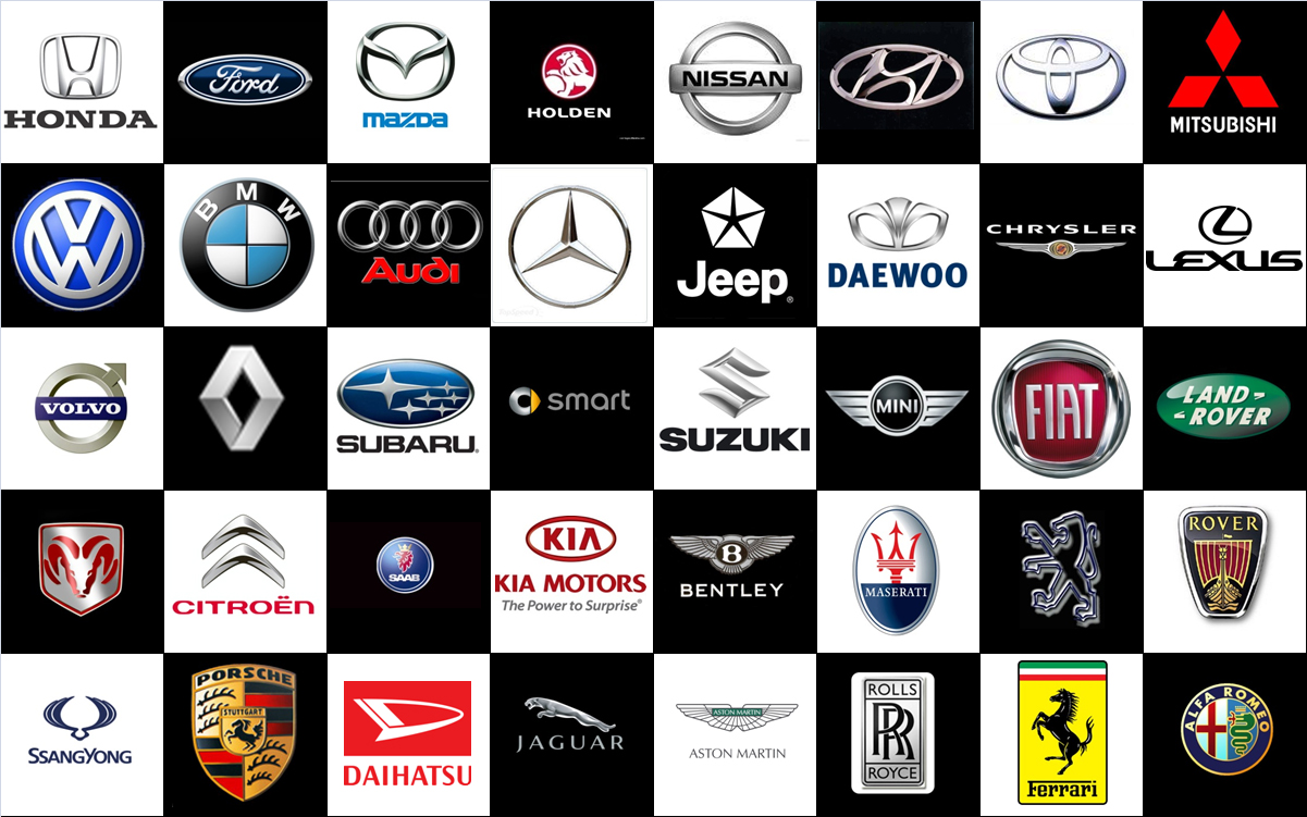 Car Logos and Their Names Car Logos and Their Names
