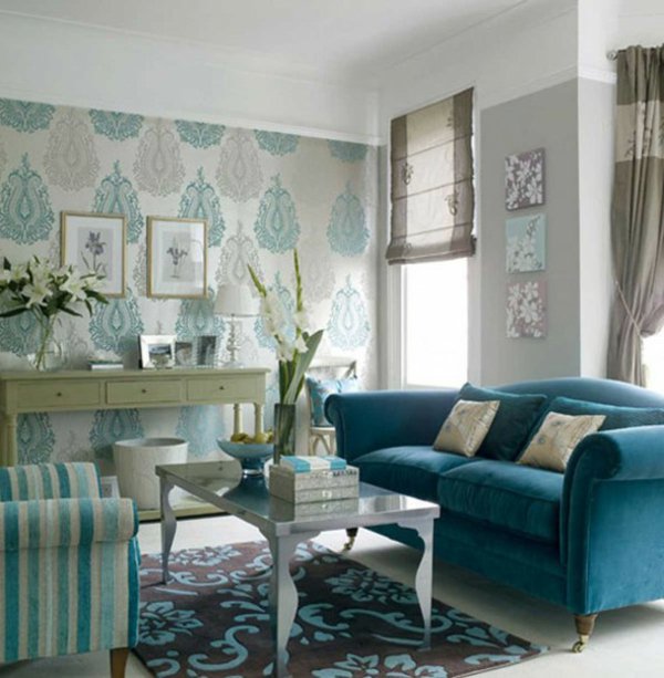 Salas color turquesa y gris ideas de salas con estilo Muebles color gris