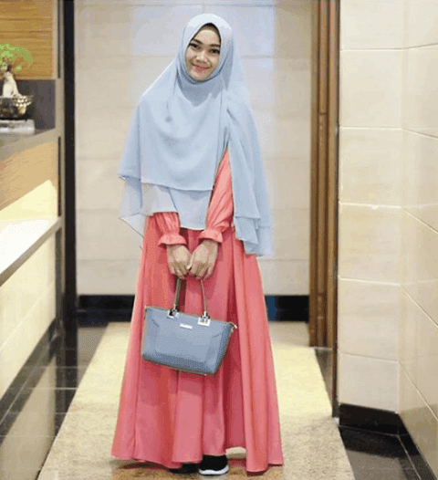 Model Baju Muslim Lebaran Terbaru 2019 Muslimah Trendy Super Viral 7