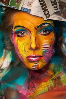 Fotos Artisticas Caras Mujeres Pintadas