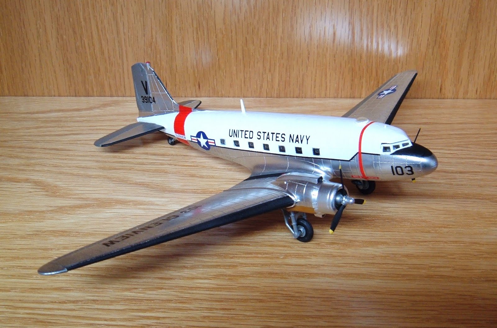 Model Airplane Memories Monogram U.S. Navy DC3