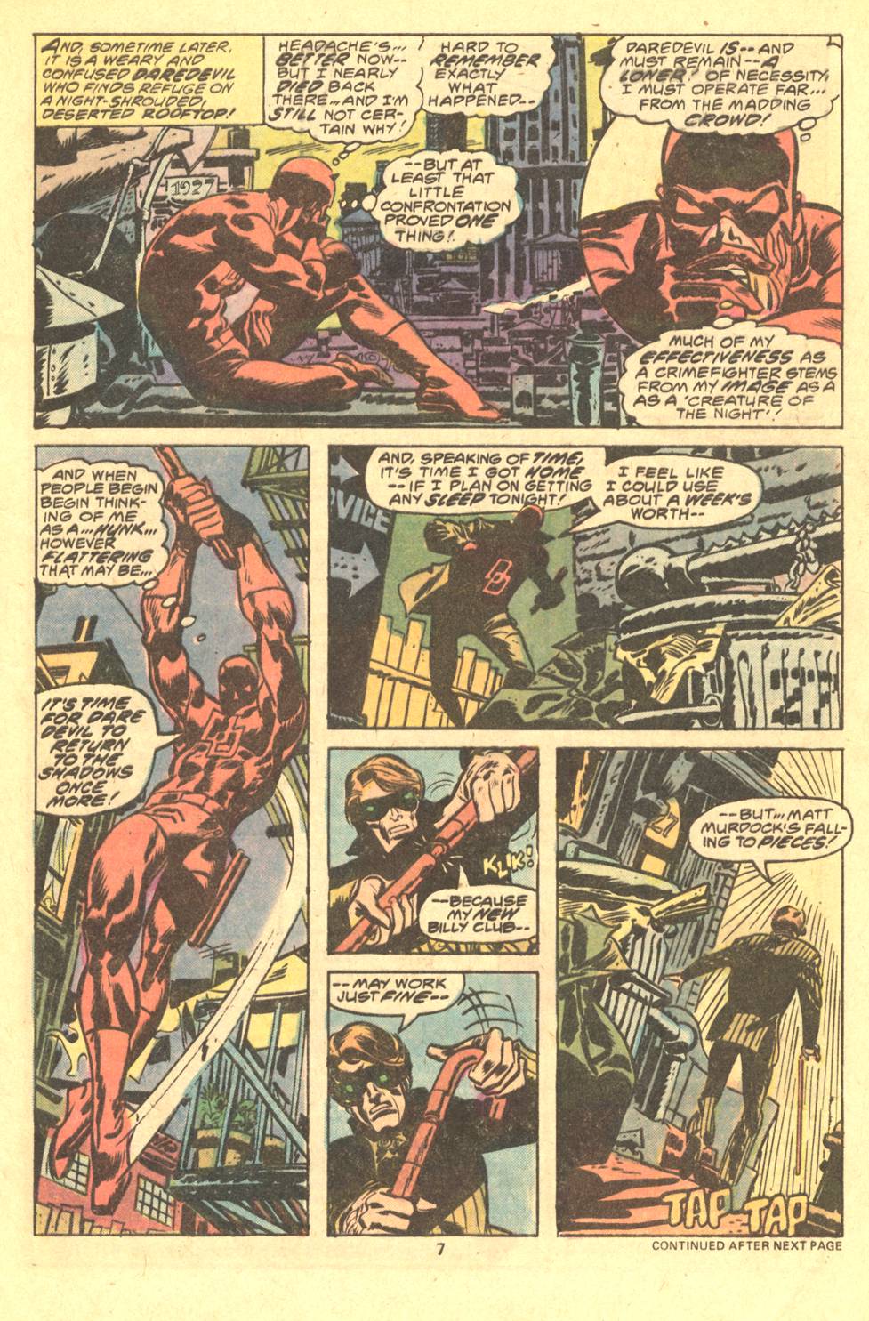 Read online Daredevil (1964) comic -  Issue #155 - 7