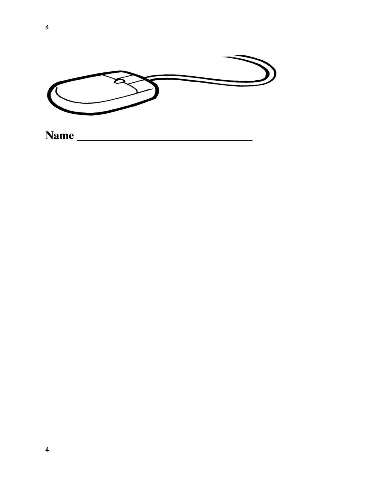 APSG SA1 Model Question Paper Computer Class 1