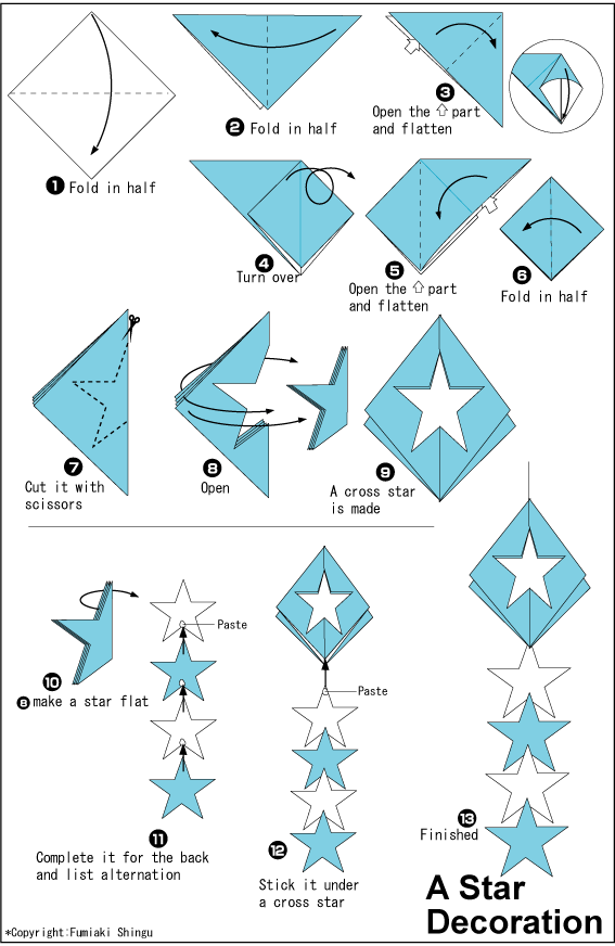 Cara Membuat  Berbagai Origami  Sketsa 